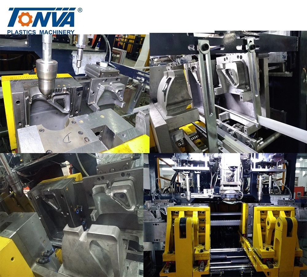 Tonva Pesticide Bottle Making Extrusion Blow Moulding Machine Hybrid Type