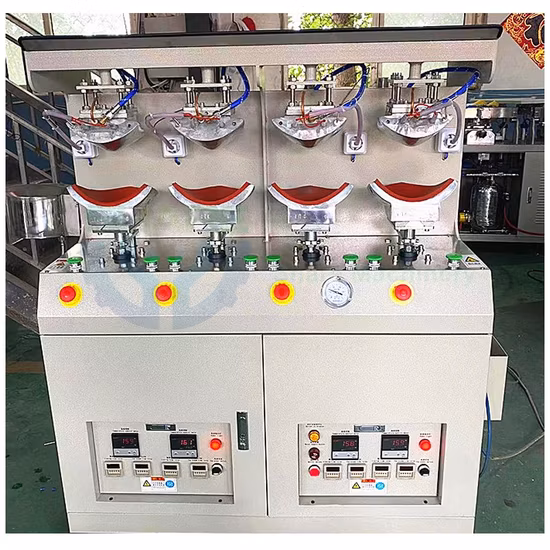 帽子、ベースボールキャップ、アイロン圧縮成形機